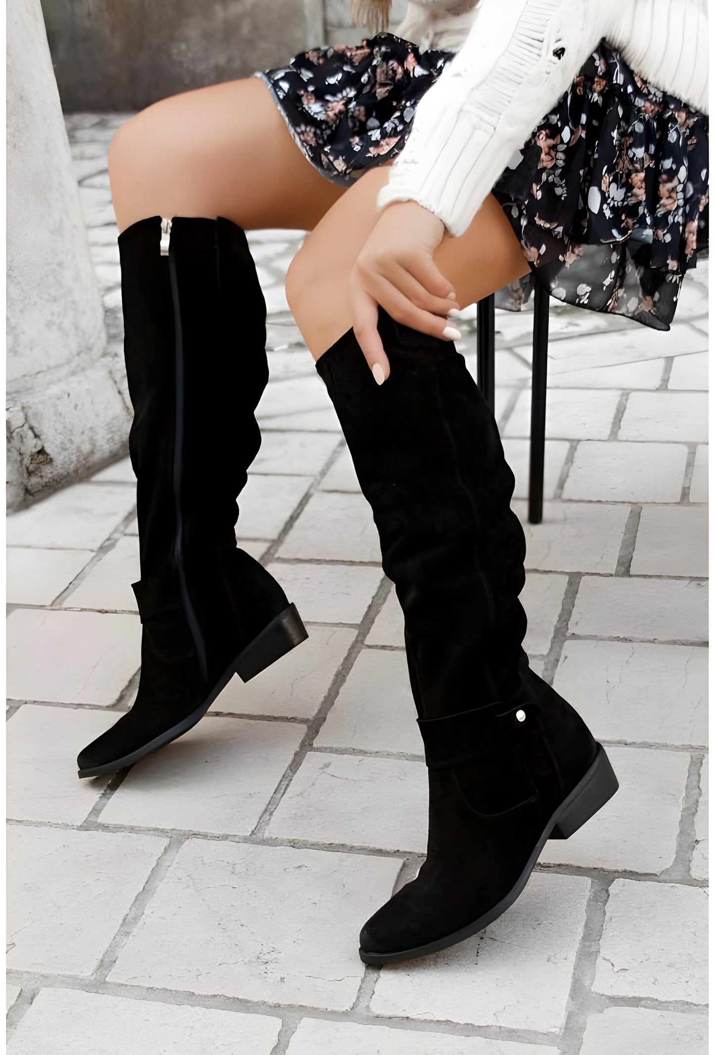 Bella Women's Knee-High Boots | Premium Leather, All-Day Comfort 4