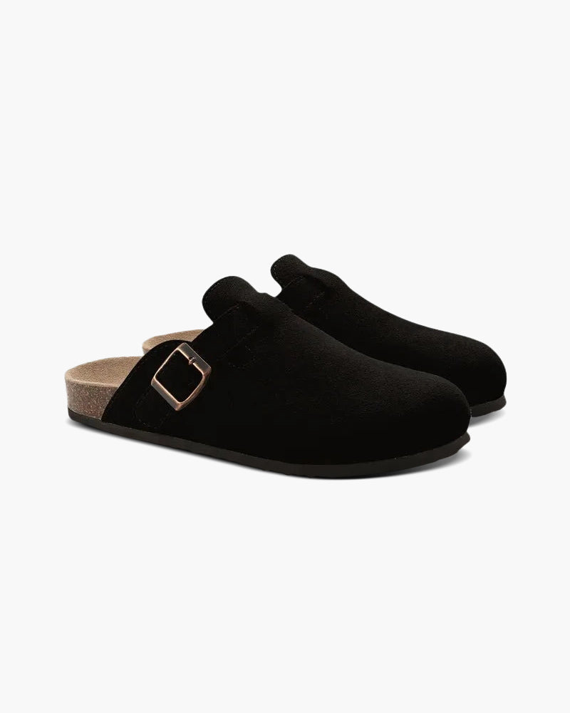 Men’s Suede Slip-On Clogs – Bravello