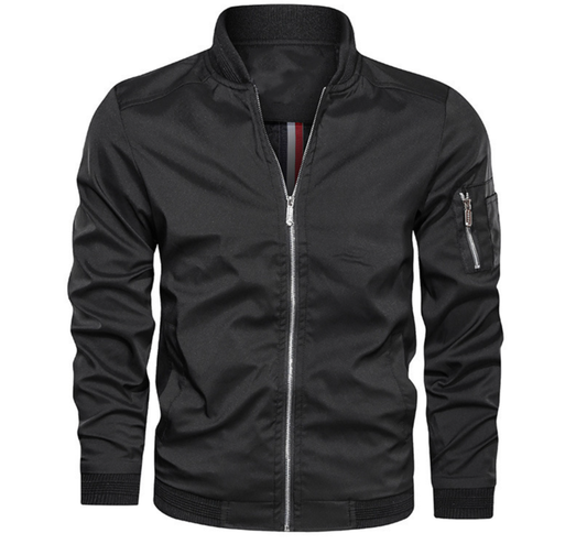 Brenner Men's Jacket Lightweight Bomber, Modern Design - Stylish Comfort