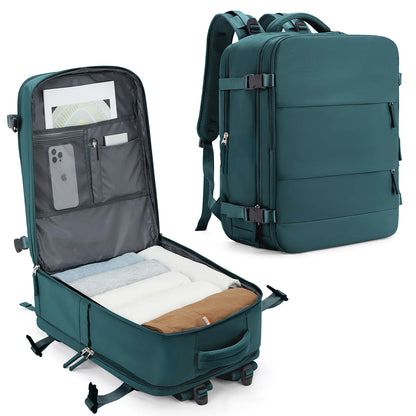 Cabin Size Travel Backpack for Easyjet and Ryanair – Lightweight Carry On Backpack with Spacious Compartments and Comfortable Straps 6