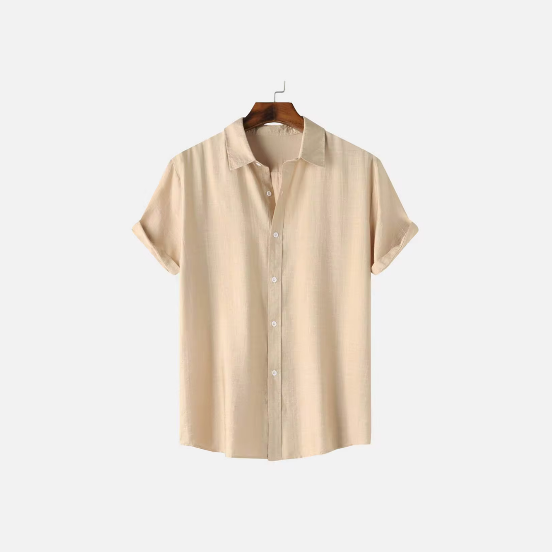 Caden Men's Linen Shirt | Lightweight and Breathable 2