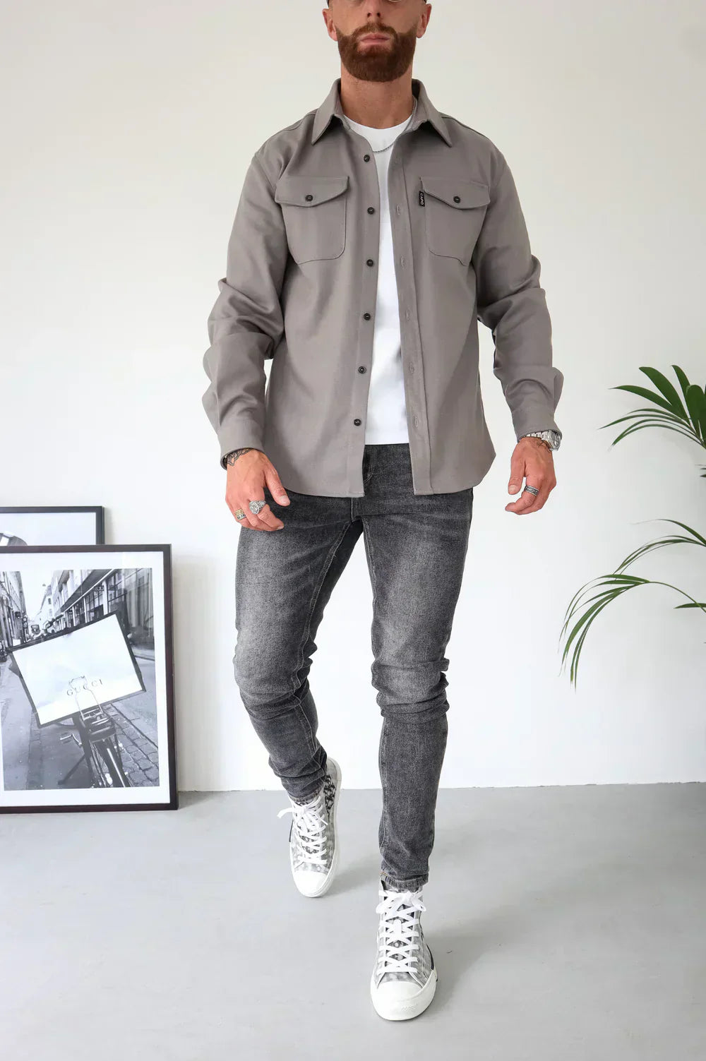 Men’s casual overshirt – Callen