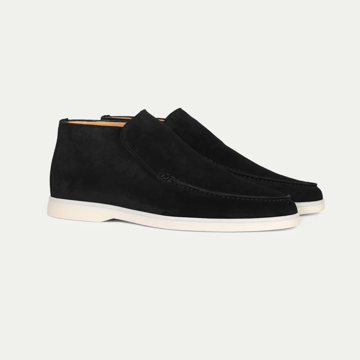 Men’s Minimalist Suede Ankle Boots – Calvero