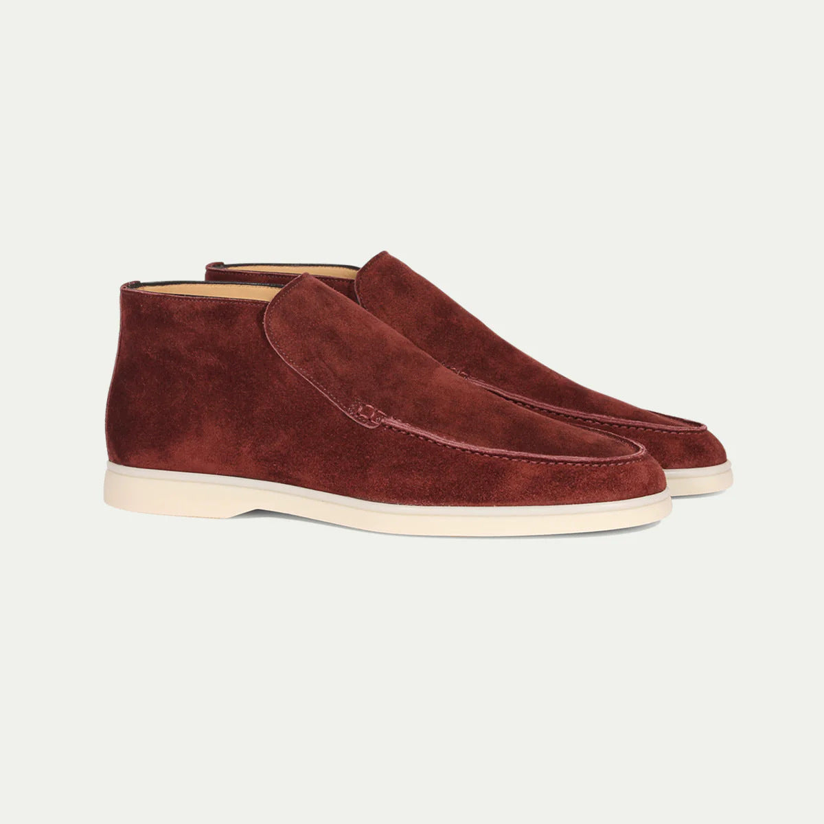 Men’s Minimalist Suede Ankle Boots – Calvero