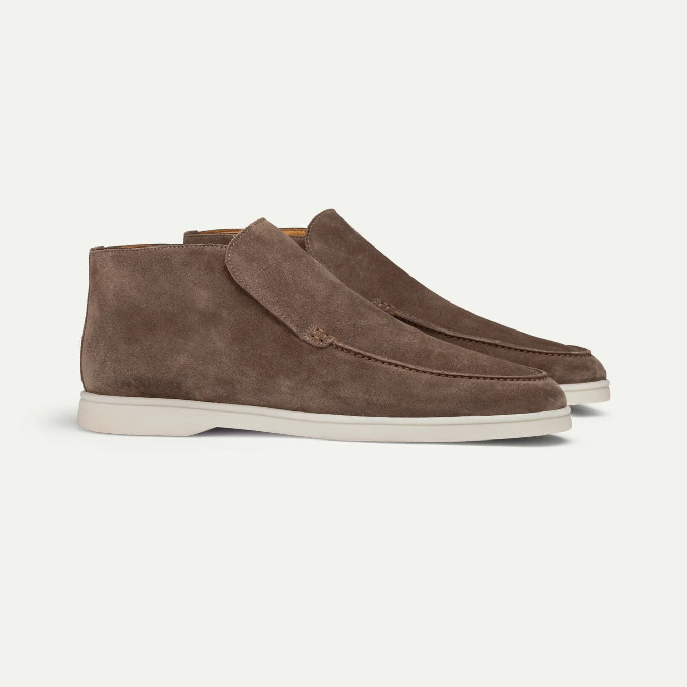 Men’s Minimalist Suede Ankle Boots – Calvero