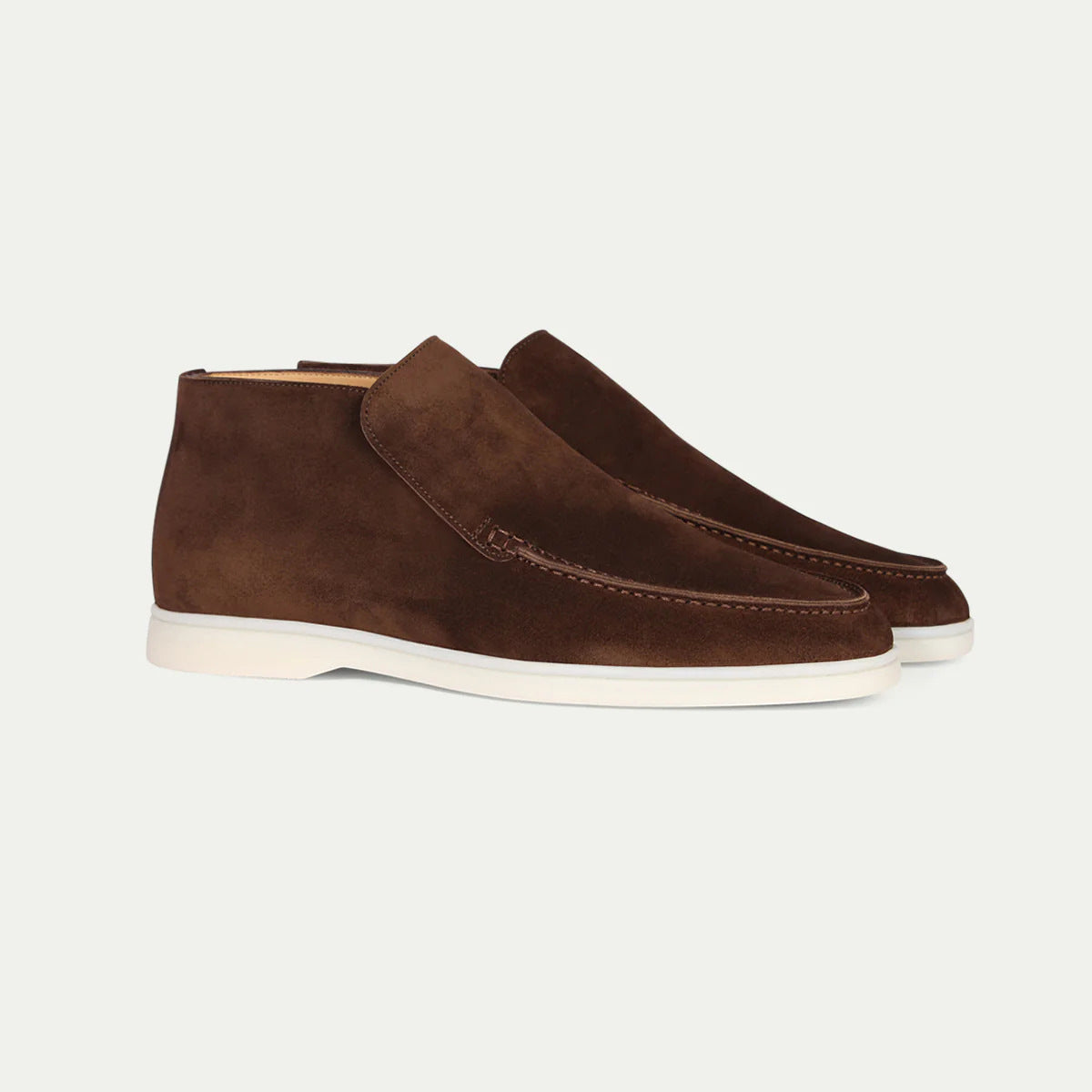 Men’s Minimalist Suede Ankle Boots – Calvero