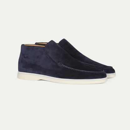 Men’s Minimalist Suede Ankle Boots – Calvero