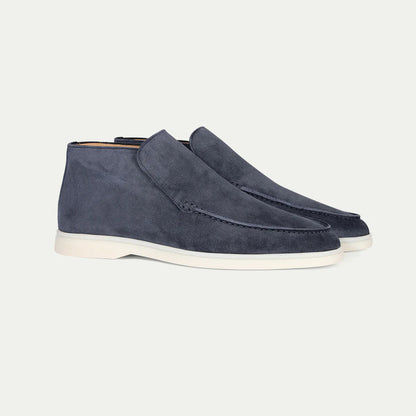 Men’s Minimalist Suede Ankle Boots – Calvero