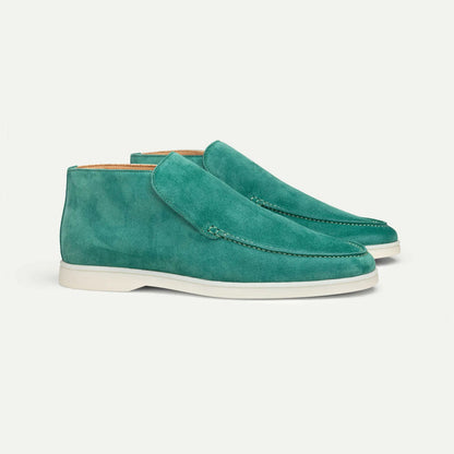 Men’s Minimalist Suede Ankle Boots – Calvero