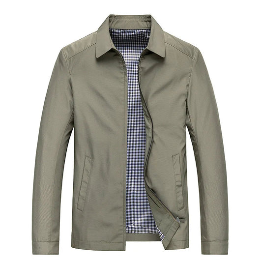 Caro Men's Jacket | Cotton-Polyester Blend, Lightweight Stylish Outerwear 0