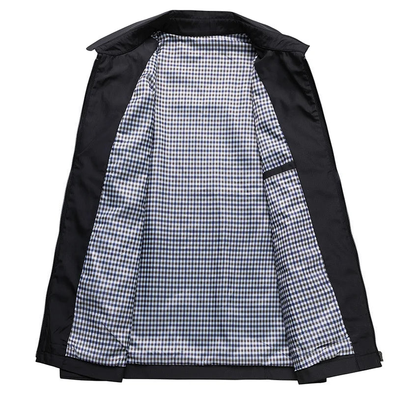 Caro Men's Jacket | Cotton-Polyester Blend, Lightweight Stylish Outerwear 1