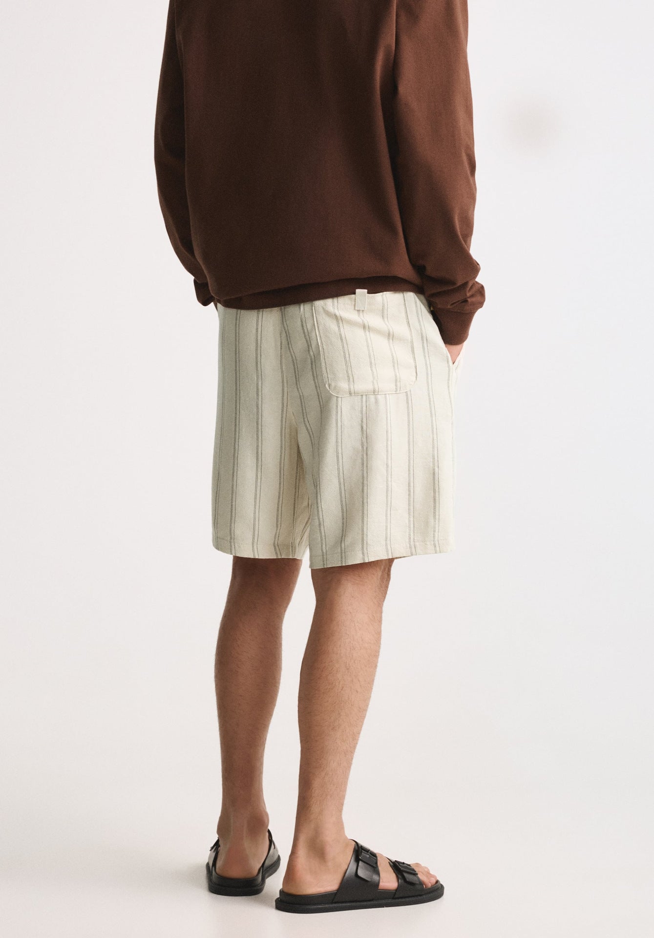 Cato Men's Linen Shorts | Lightweight Cotton Blend 8