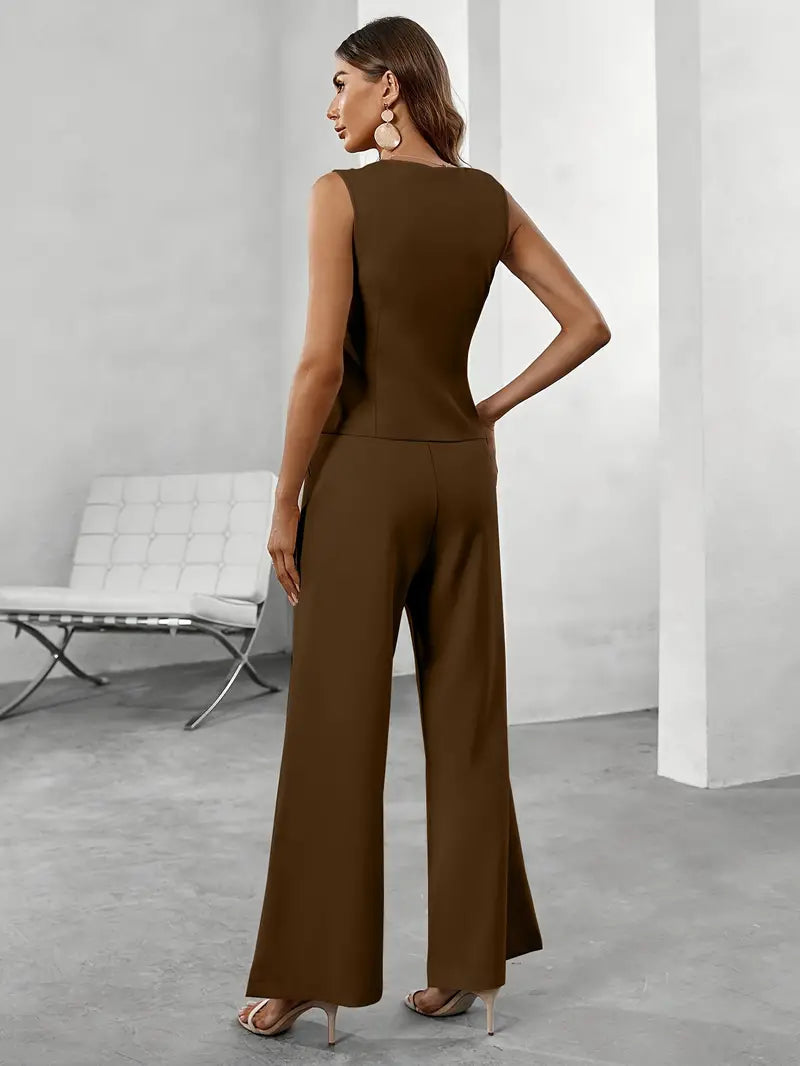 Clara Women's Tailored Set | Structured Silhouette, Elegant Design 4
