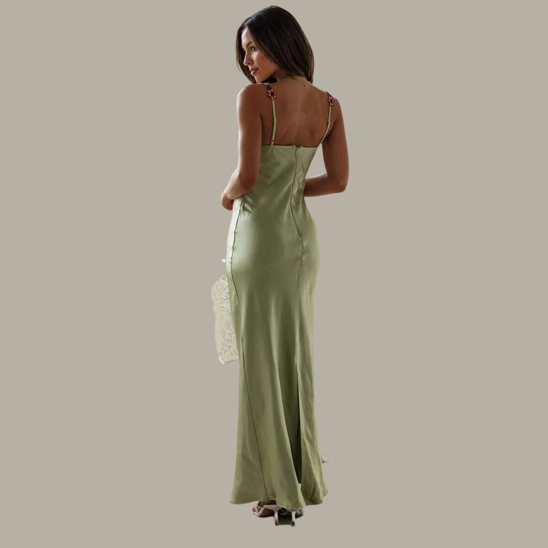 Dalia Women's Embroidered Dress | Elegant Silhouette 6