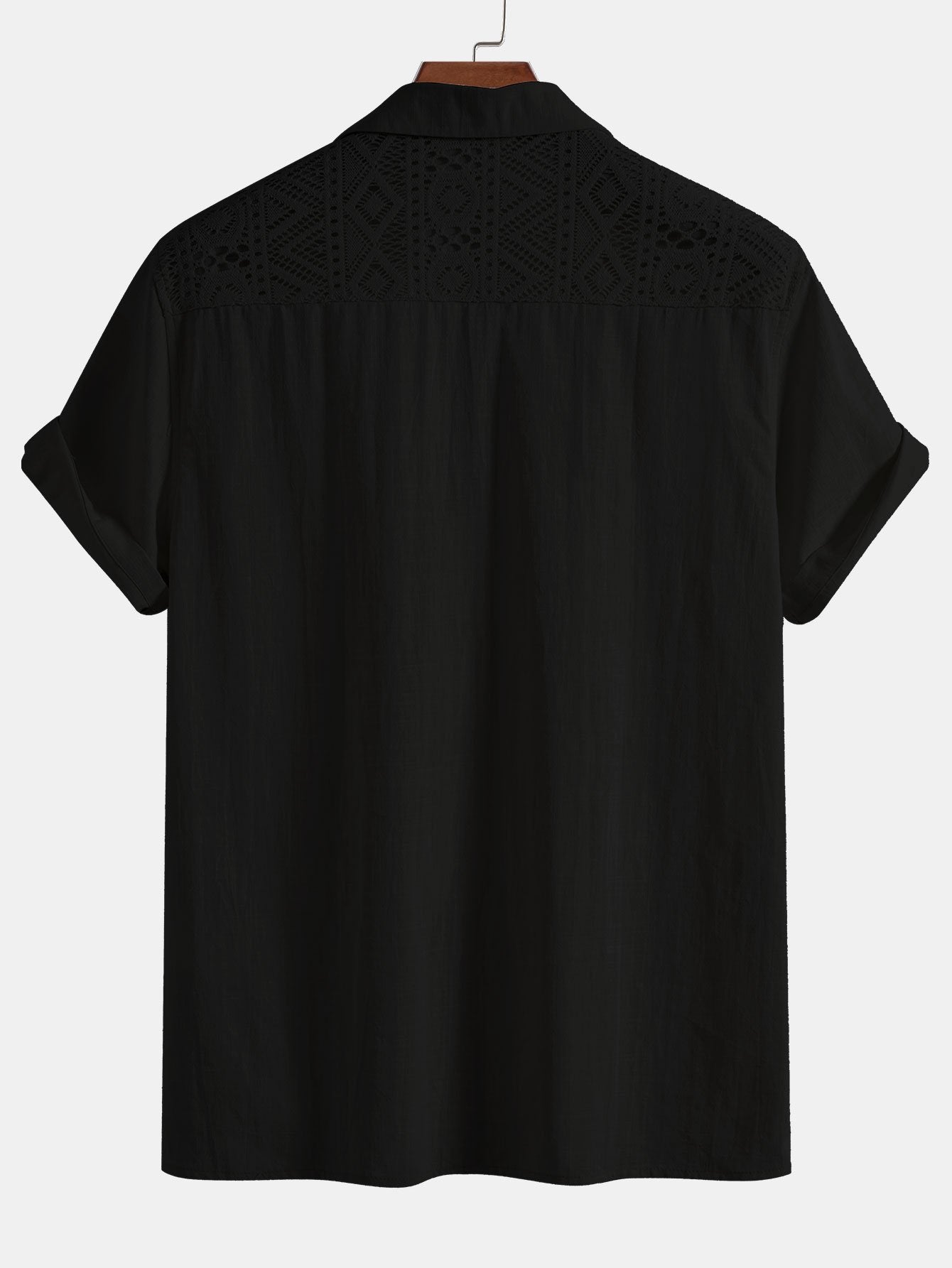 Geometric Patchwork Cuban Shirt – Darsivo