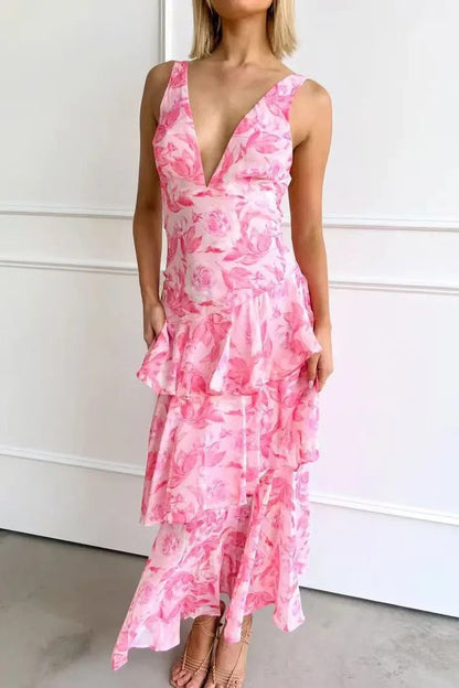 Elara Women's Maxi Dress | Lightweight Chiffon, Elegant Summer Style 9