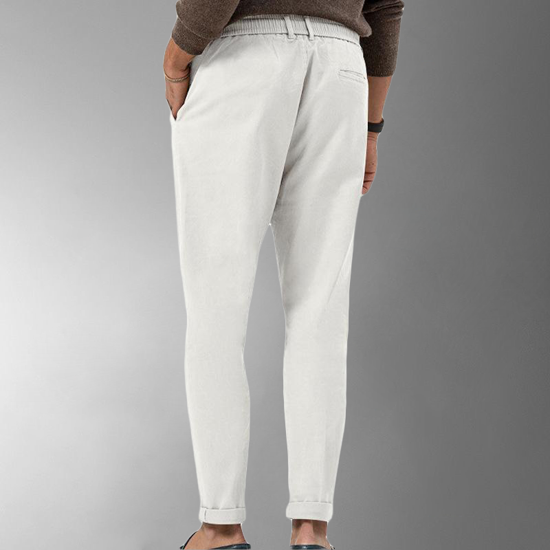 Eli Men's Linen Pants | Breathable Cotton-Linen Blend, Relaxed Fit 1