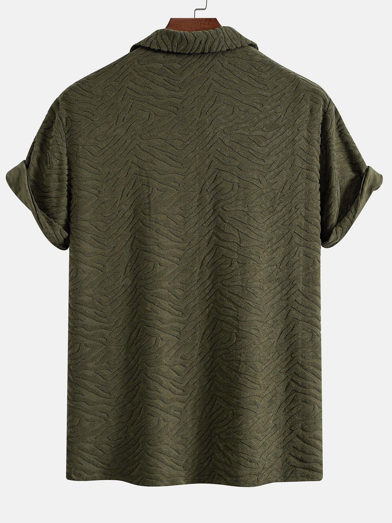 Textured Cuban Collar Shirt – Elovar