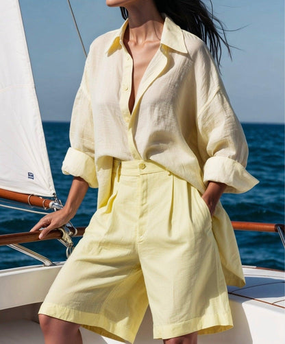 Women’s Linen Set – Elvaya