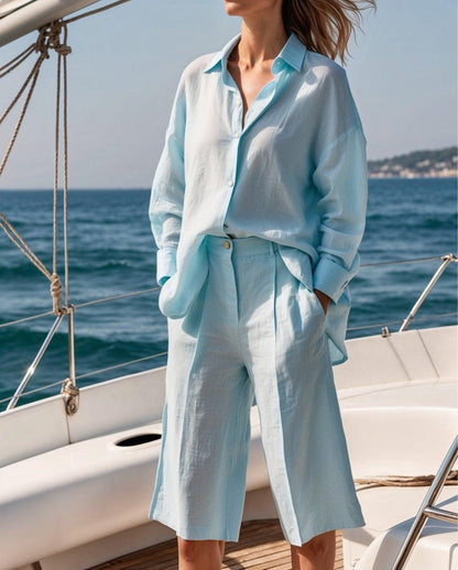 Women’s Linen Set – Elvaya