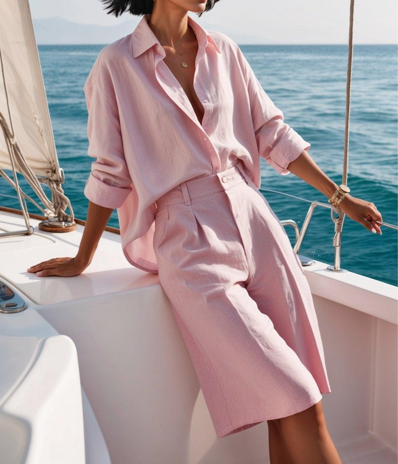 Women’s Linen Set – Elvaya