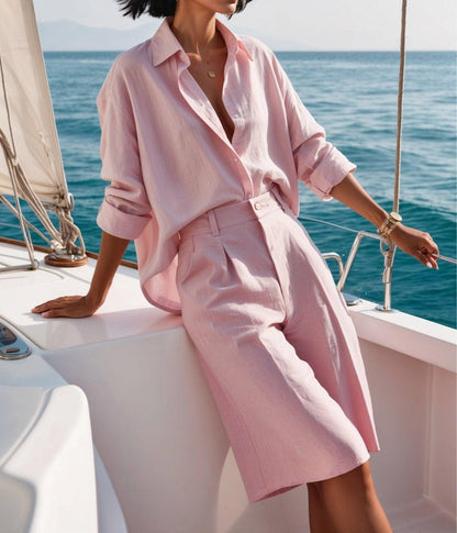 Women’s Linen Set – Elvaya