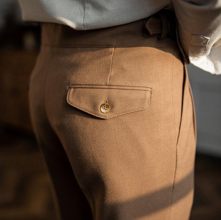 Beaumont – Tailored Pleated Trousers for Men