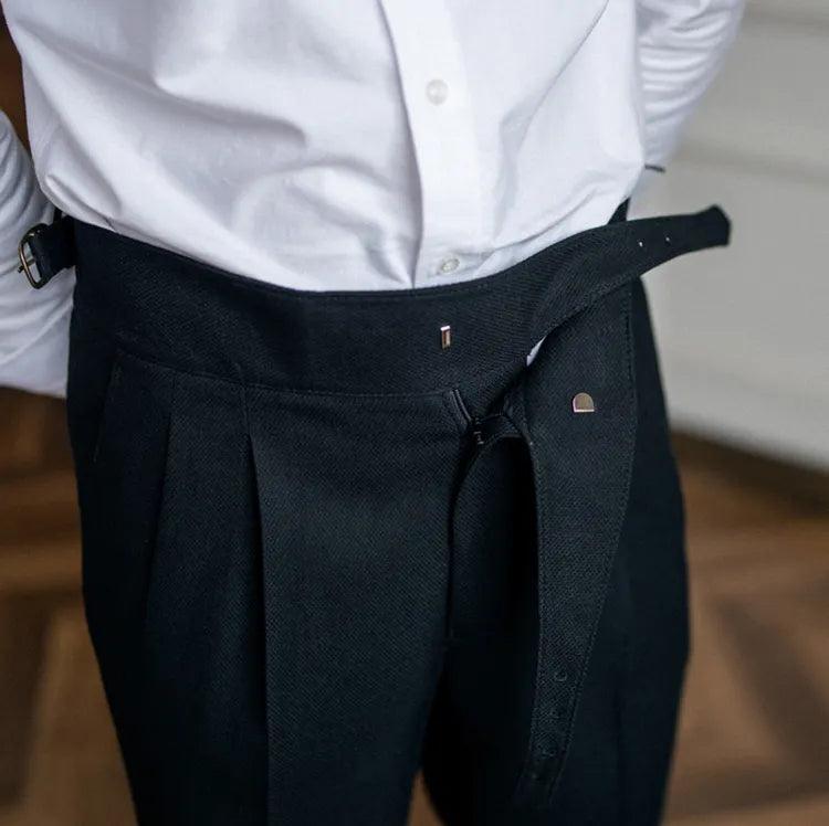 Beaumont – Tailored Pleated Trousers for Men