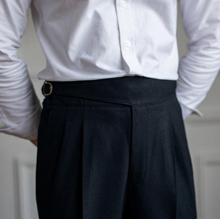Beaumont – Tailored Pleated Trousers for Men