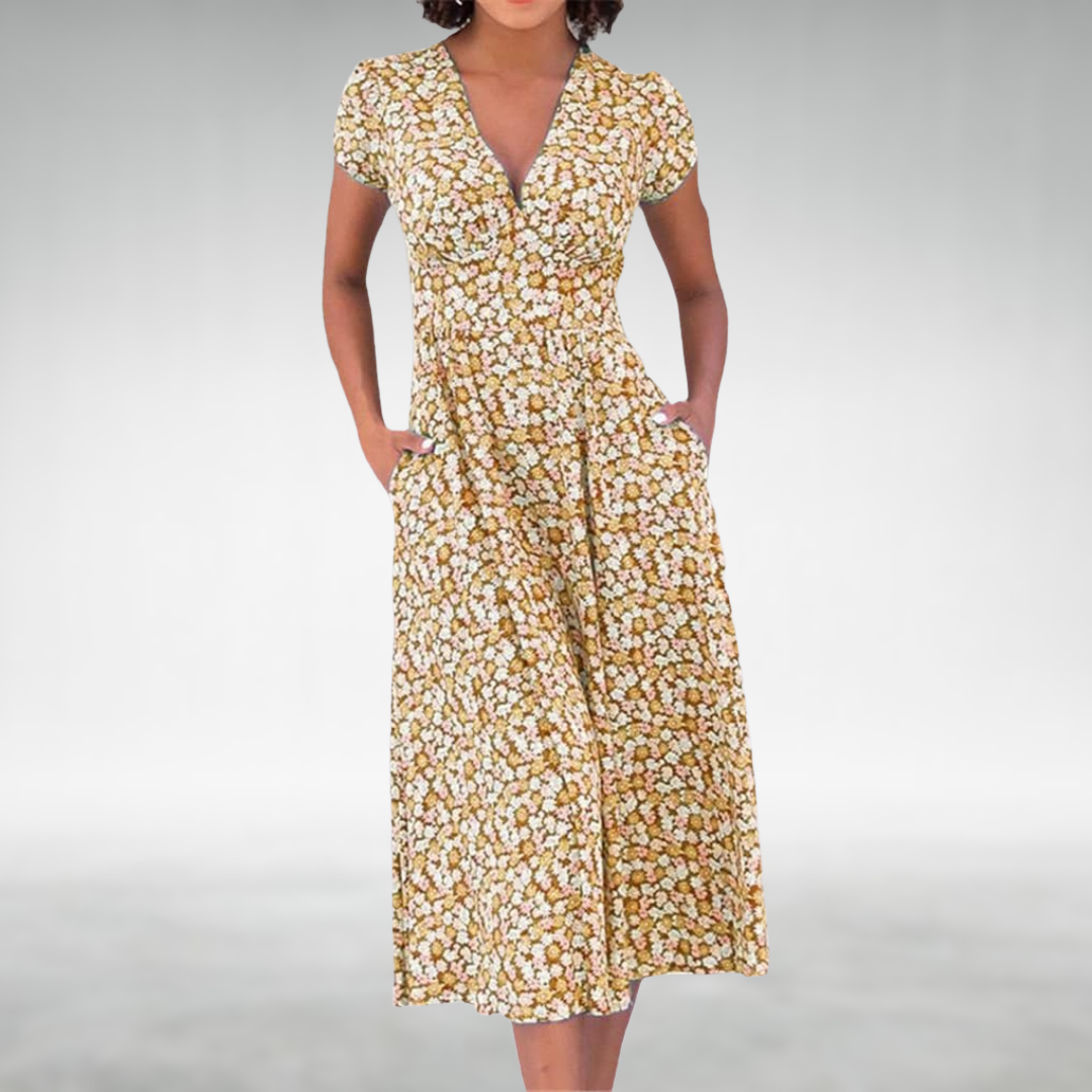 Juno Women's Summer Dress | Floral Print, Lightweight Fabric 3