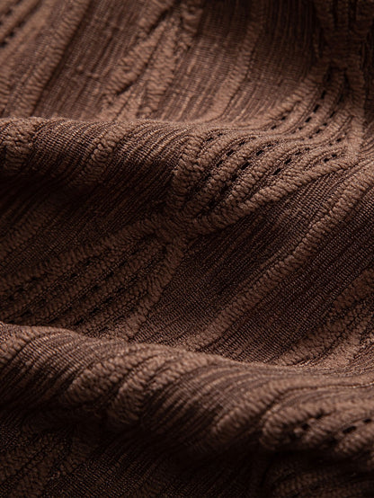 Geometric Jacquard Cuban Shirt – Lestaro