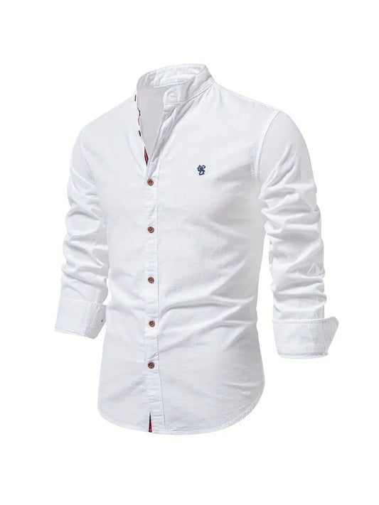 Levi Women's Button-Up White Blouse | Soft Fabric, Casual Elegance