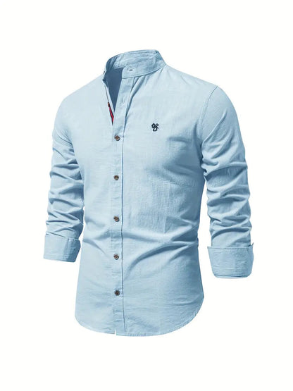 Levi Women's Button-Up White Blouse | Soft Fabric, Casual Elegance