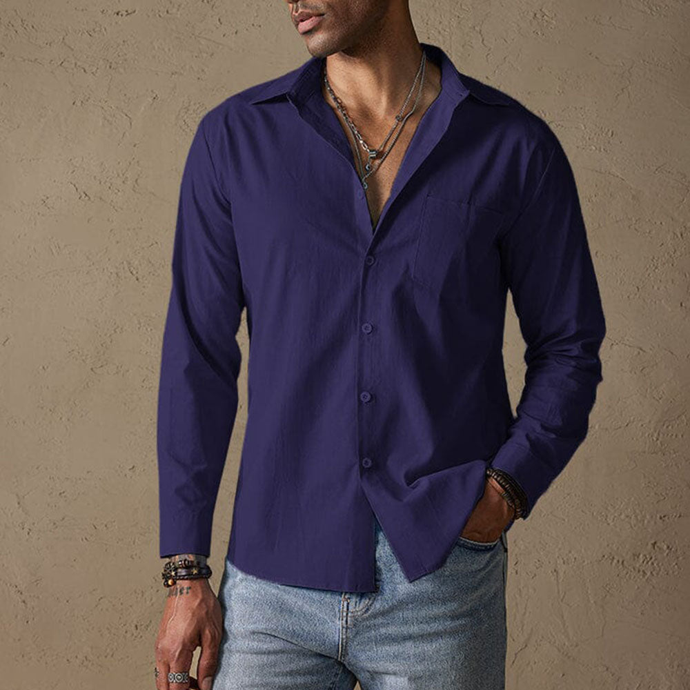 Lino Men's Casual Shirt | Premium Linen Blend 4