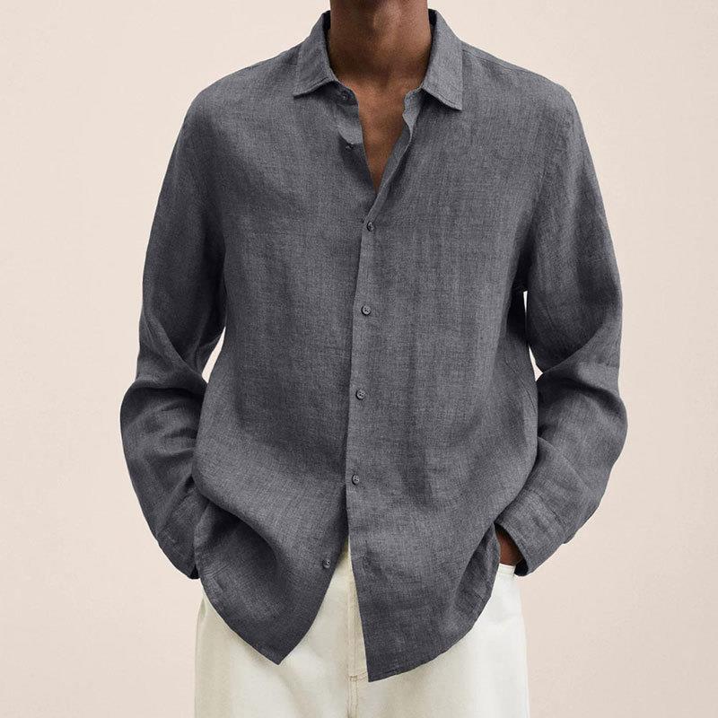 Lino Men's Linen Shirt | Breathable Fabric, Tailored Fit 10