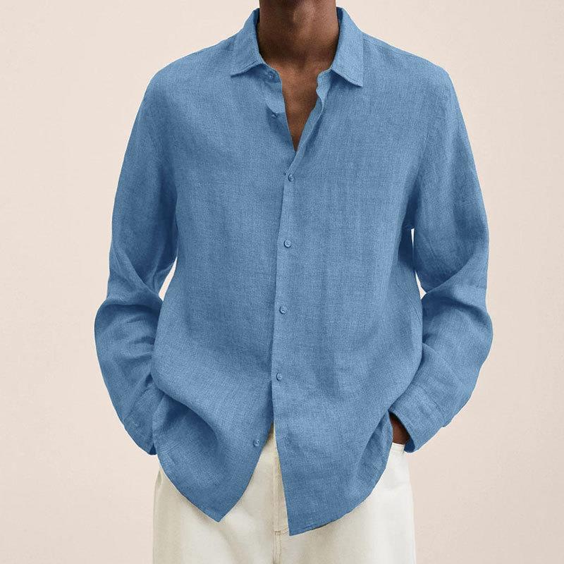 Lino Men's Linen Shirt | Breathable Fabric, Tailored Fit 12