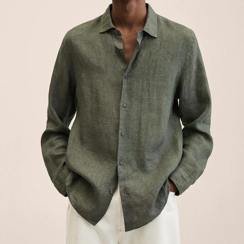 Lino Men's Linen Shirt | Breathable Fabric, Tailored Fit 13