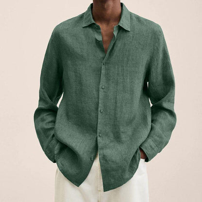 Lino Men's Linen Shirt | Breathable Fabric, Tailored Fit 6