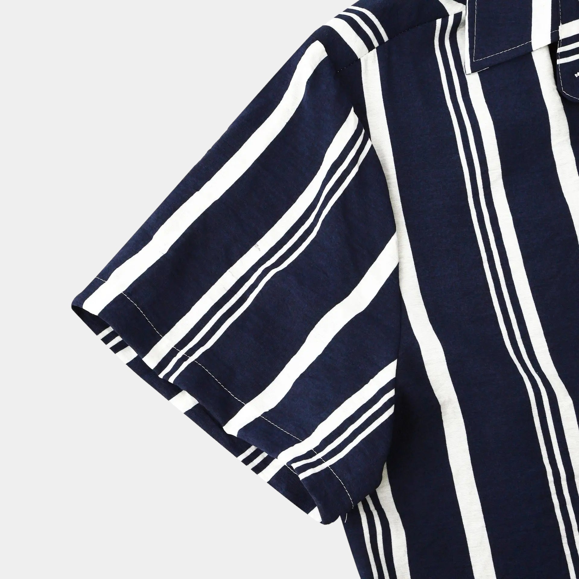 Lino Men's Linen Shirt | Classic Striped Design 3