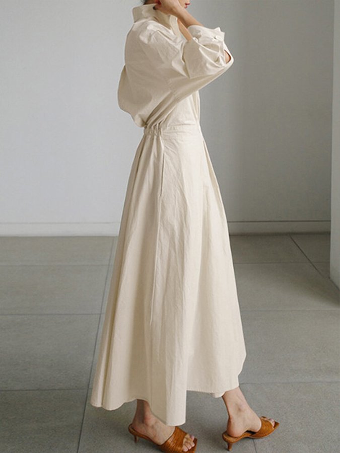Mabel Women's Dress | Lightweight Fabric, Elegant Button Closure 2