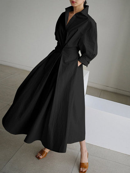 Mabel Women's Dress | Lightweight Fabric, Elegant Button Closure 4