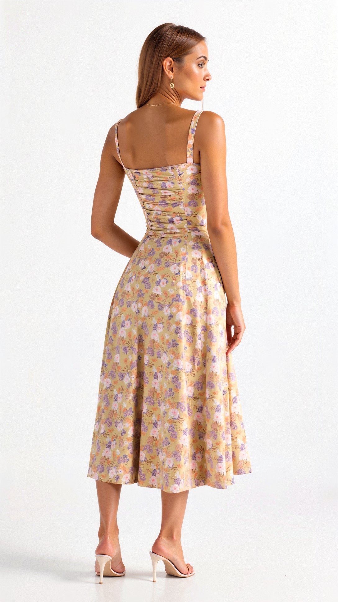Mabel Women's Midi Dress | Corset Design, Elegant Summer Style 1