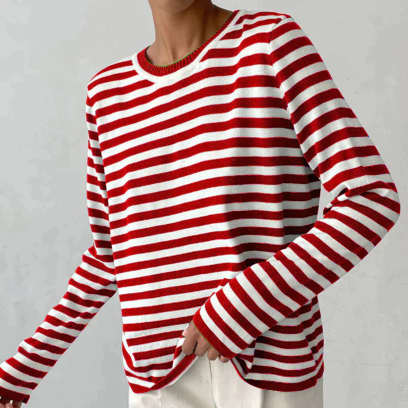 Lunaria - Elegant Striped Shirt