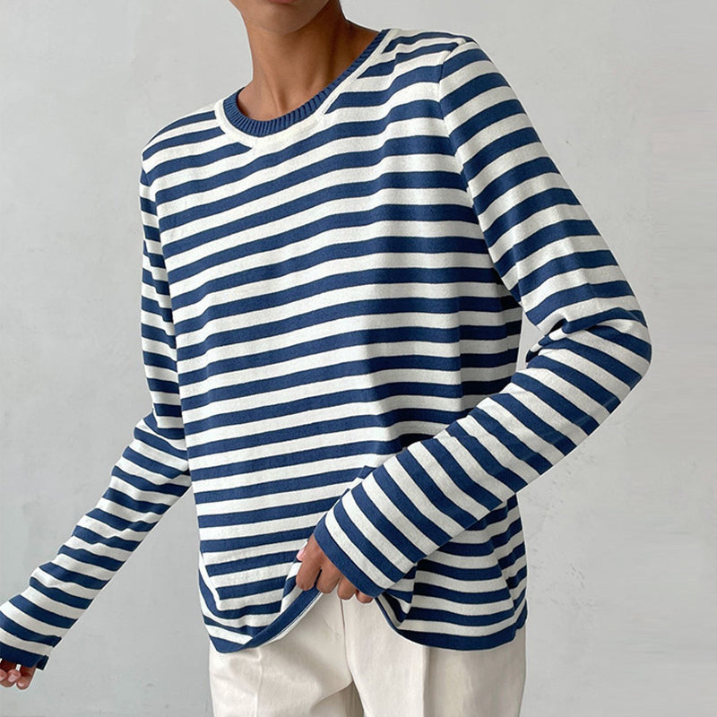 Lunaria - Elegant Striped Shirt