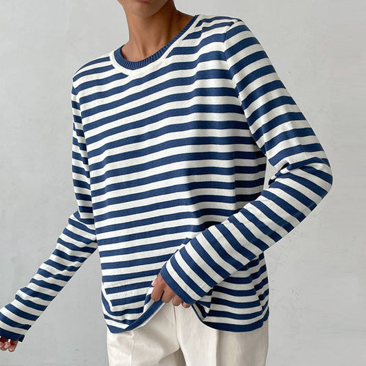 Lunaria - Elegant Striped Shirt