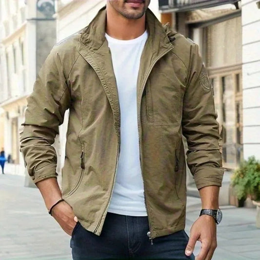 Waterproof lightweight cargo jacket – Marvian