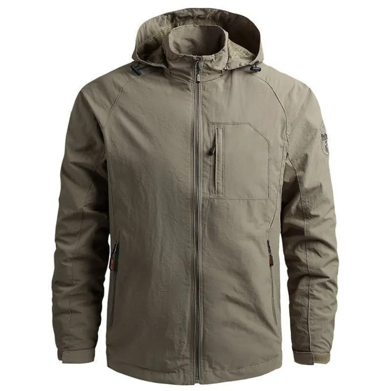 Waterproof lightweight cargo jacket – Marvian