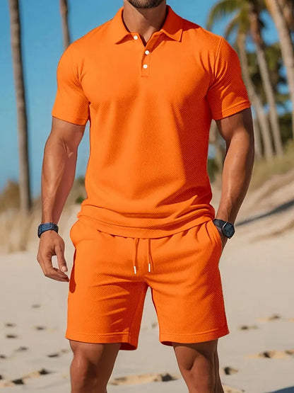 Mavi Men's Polo Set | Casual Stretch Fabric for Spring & Summer 0