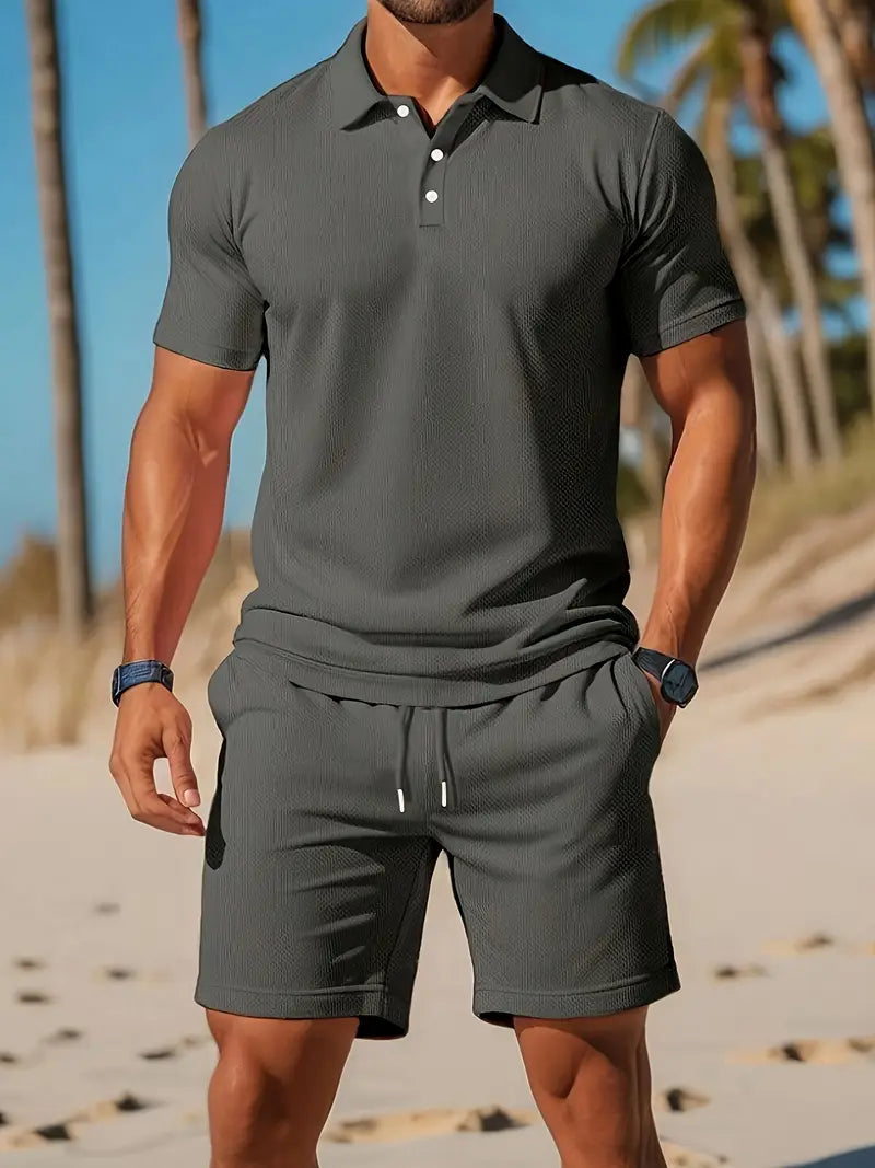 Mavi Men's Polo Set | Casual Stretch Fabric for Spring & Summer 4