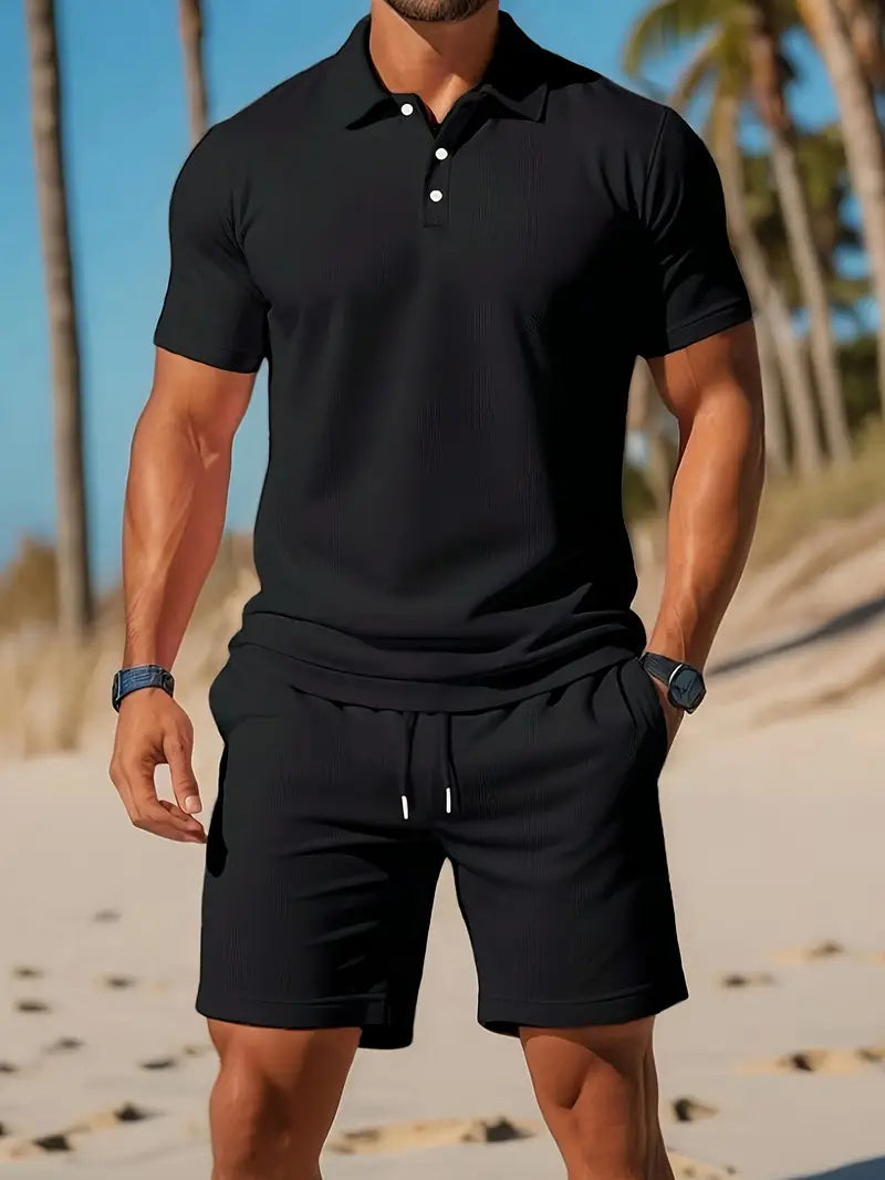 Mavi Men's Polo Set | Casual Stretch Fabric for Spring & Summer 5